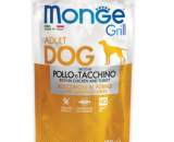 Monge Grill Dog Adult влажный корм для собак Курица, Индейка, 100г