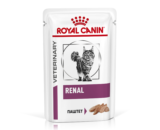 ROYAL CANIN VETERINARY Renal влажный корм для кошек, профилактика и лечение почек, Паштет 85г