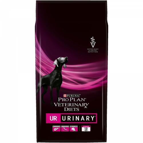 Pro Plan Veterinary Diets UR Urinary сухой корм для собак, профилактика и лечение МКБ, 1,5 кг